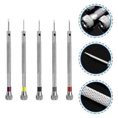 5pcs Creative Portable Multi-use Convenient Premium Watchmaker Set Repair