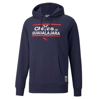 

Мужская толстовка с капюшоном Puma Chivas Ftblcore, размер , повседневная спортивная верхняя одежда 7588, Синий, Puma Chivas Ftblcore Pullover Hoodie