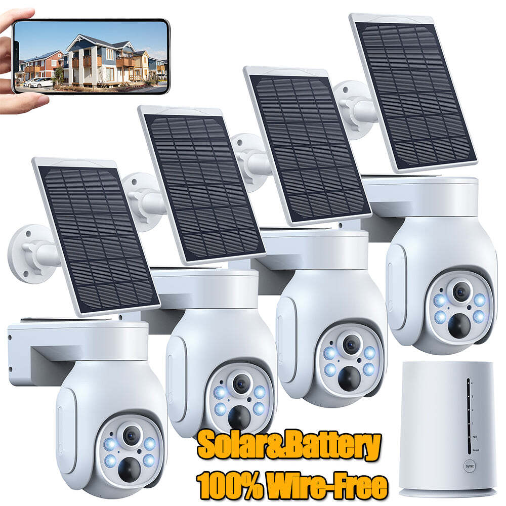 Home Outdoor Cctv Solar Ptz Cameras