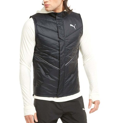 

Мужская черная повседневная спортивная верхняя одежда Puma Run Elevated Padded Full Zip Vest 5208, Черный, Puma Run Elevated Padded Full Zip Vest