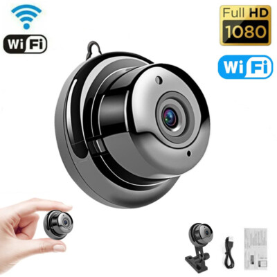 2x Mini Wireless Hidden Spy Camera Wifi 1080P Motion Detection Home Security Cam