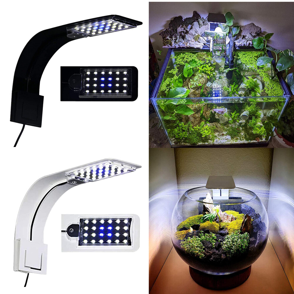 Plants Grow Light Waterproof Fish Tank  Clip-on Lamp