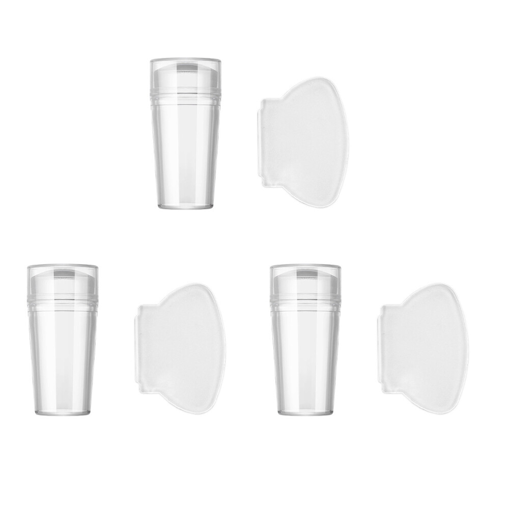 1 Set Nagelstempel Chic Nizza Geschenkwerkzeug Nagelschaber Silikondichtung