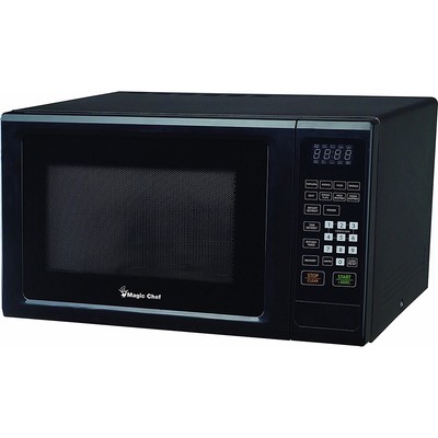 Magic Chef 1.1 Cu. Ft. 1000-Watt Microwave Oven in Black...