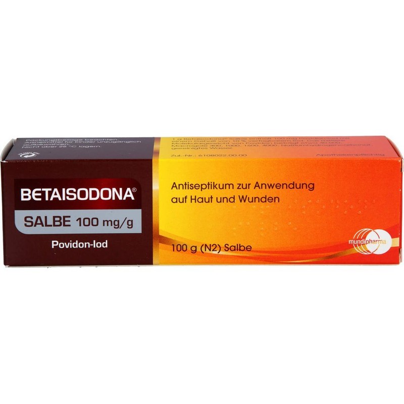 Betaisodona Salbe 100 G Pzn01952547