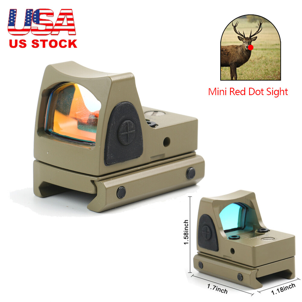 Optics Mini Rifle Scope 20mm Rail For Glock 17 19