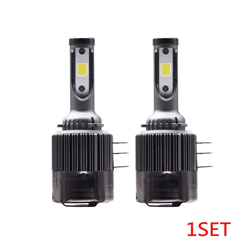 2x H15 LED Headlight 110W Bulbs 6000K COB Chips DRL 360 Degree Beam 11000LM
