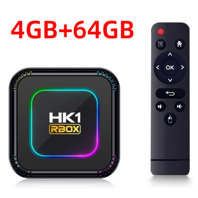 Android 13 Smart TV Box UHD Media Stream Player Quad Core 8K TV BOX 2024 Upgrade