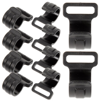  10pcs Camping Tent Hooks Canopy Windproof Hooks Plastic Connection Hooks Pole