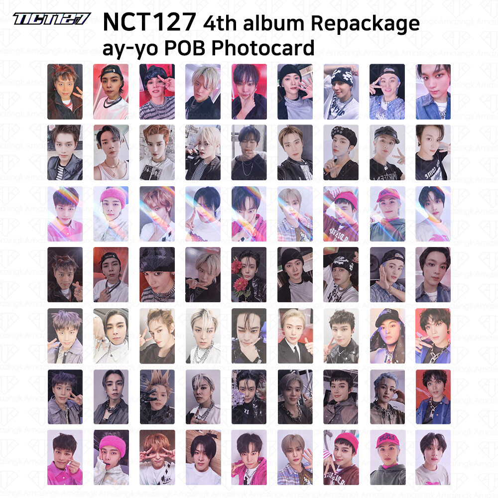 NCT127 Ay-Yo target us ヘチャン トレカ NCT 127 NCT127 Ay-Yo 4th Album Official Photocard - Haechan