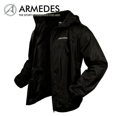 Armedes Men's Ultra-lightweight Functional Hoodie Windbreaker Jacket (4 Colors)