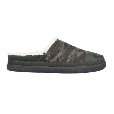 Женские зеленые повседневные тапочки TOMS Sage Scuff 10016813T