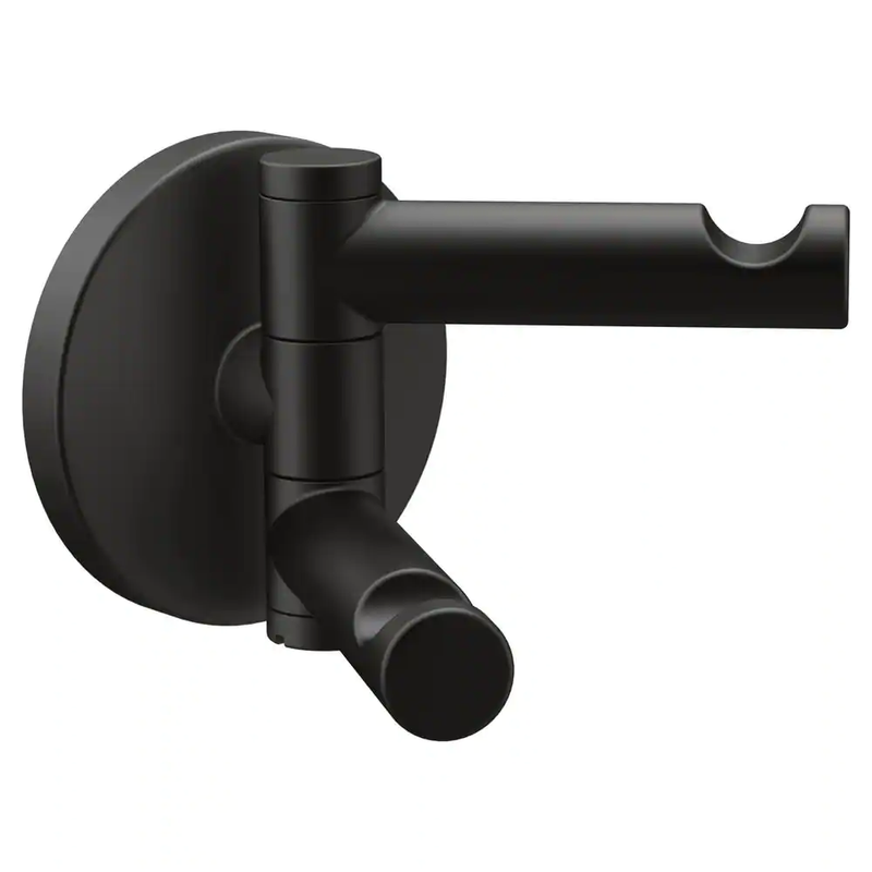 Hook Large Double Swivel Wall Mounted Screw In Zinc Modern B