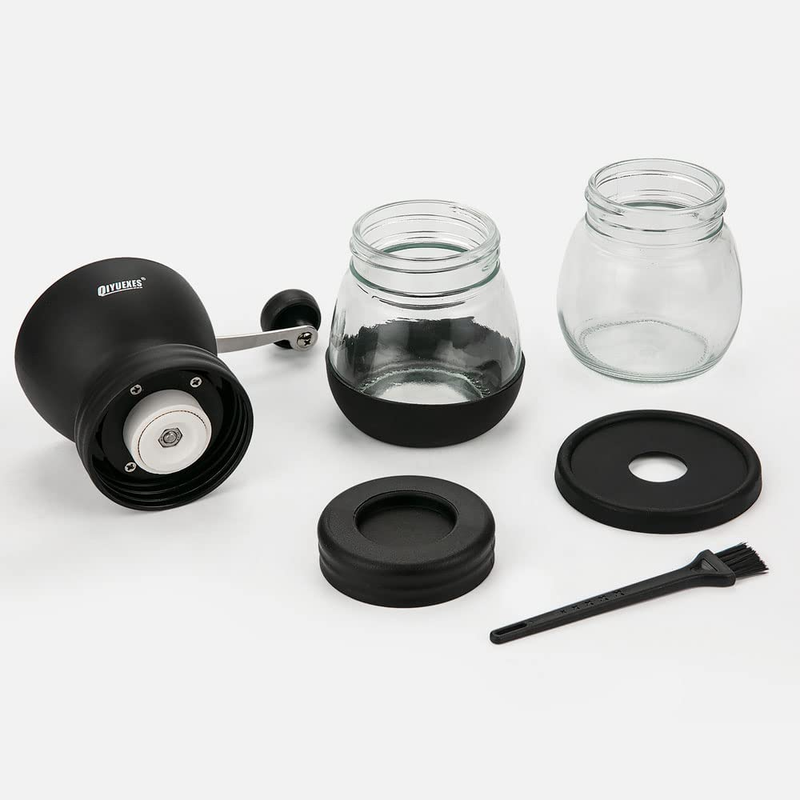 Manual Coffee Grinder with Burr, Coffee Bean Grinder for Espresso, French Press