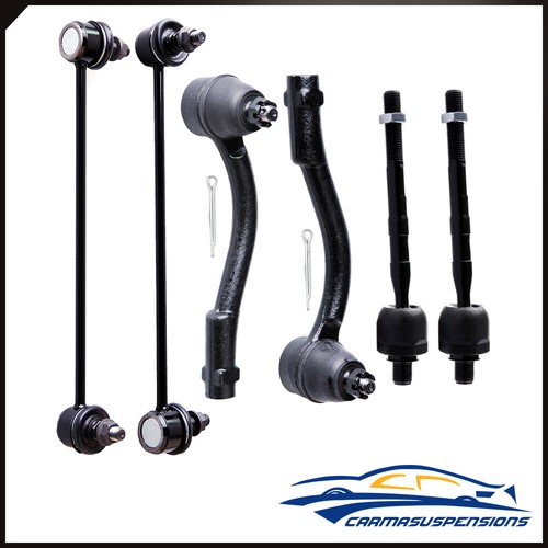 7 Piece Steering & Suspension Kit Tie Rod Ends W/ Adjusting Sleeves Idler Arm