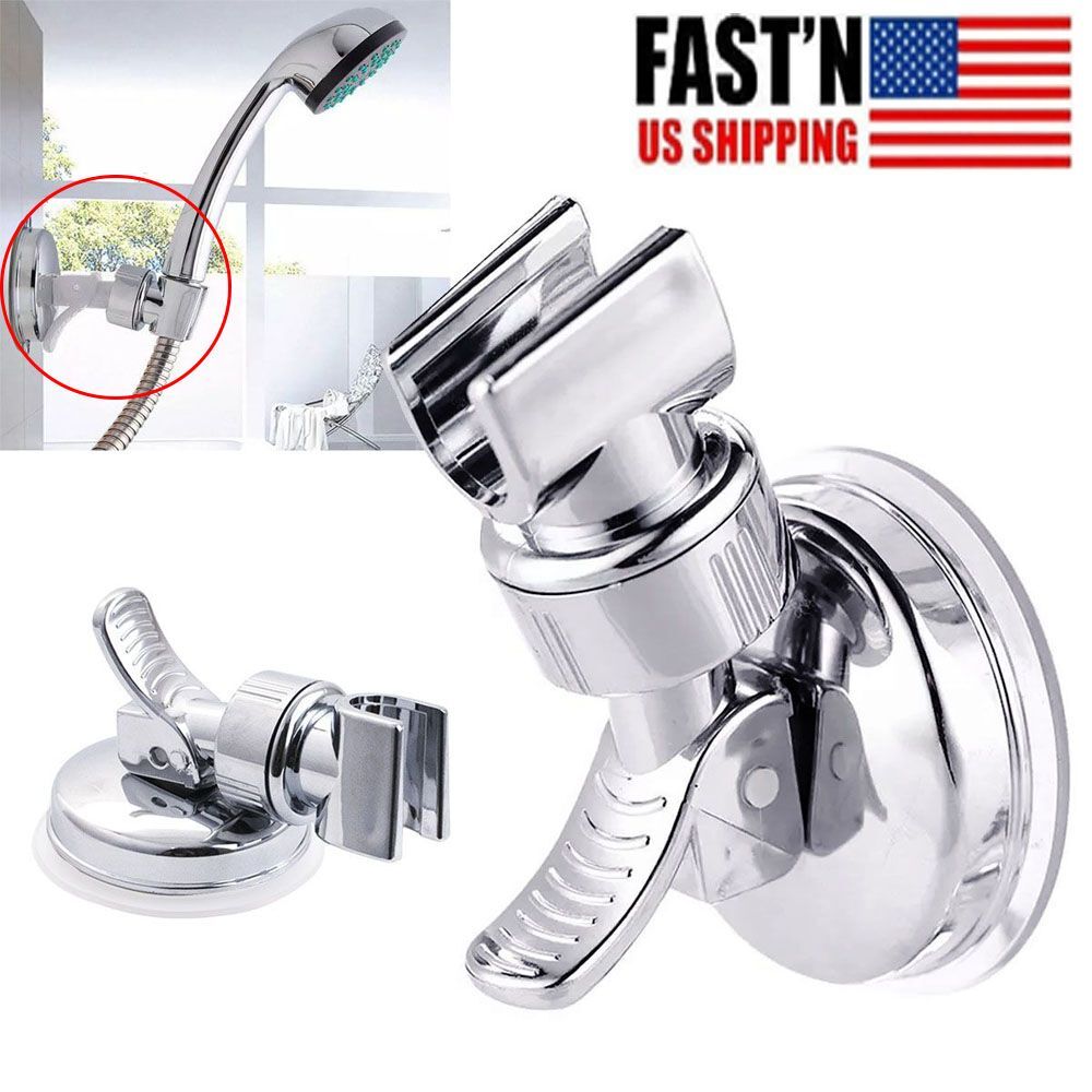 Holder Suction Cup Handheld Wall Mount Bathroom Bracket