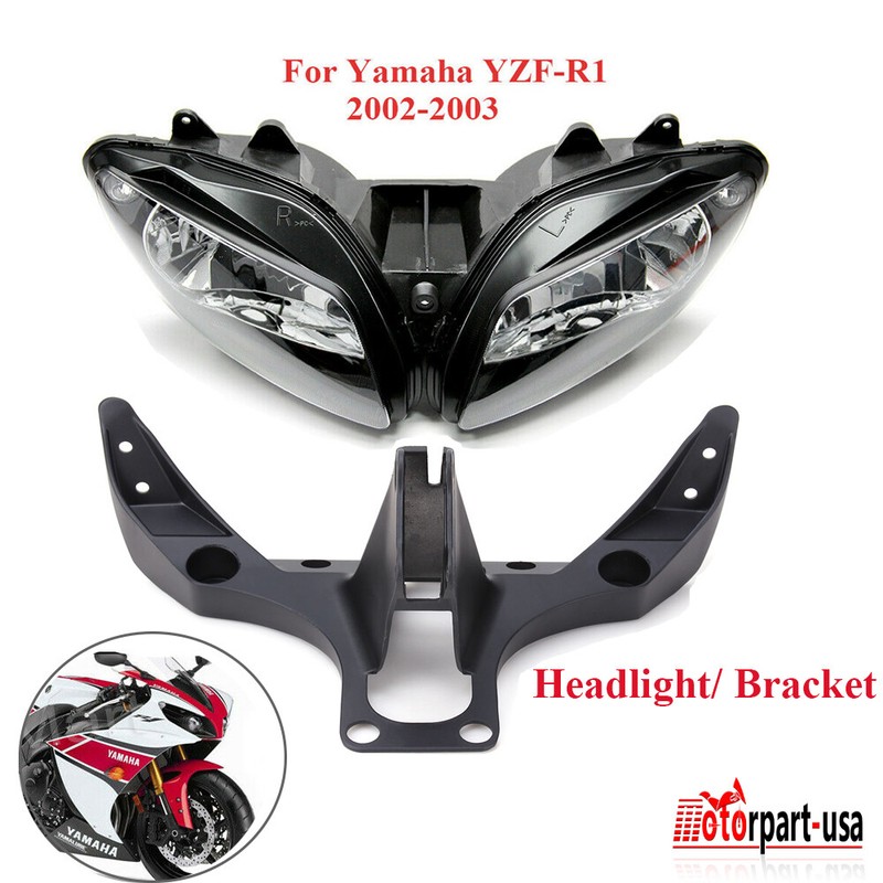 Front Headlight Assembly / Upper Stay Bracket For Yamaha YZF