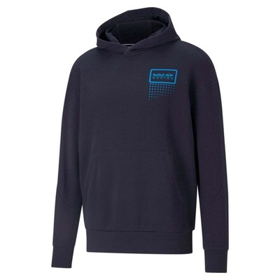 

Puma Rbr Double Bull Pullover Hoodie Mens Size  Повседневная верхняя одежда 763126-01, Синий