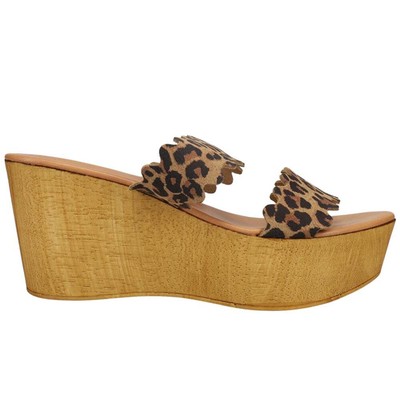 Matisse Charlie Leopard Platform Женские черные, коричневые повседневные сандалии CHARLIE-062