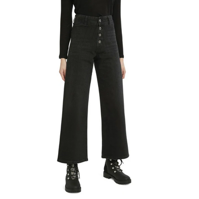 Pre-owned Desigual Women's Jeans Black 329044