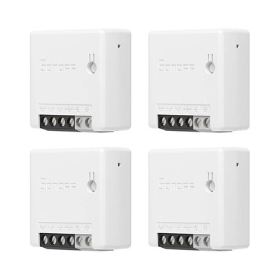 4PCS SONOFF Mini R2 WiFi Wireless Light Switch Smart Home Universal DIY Module