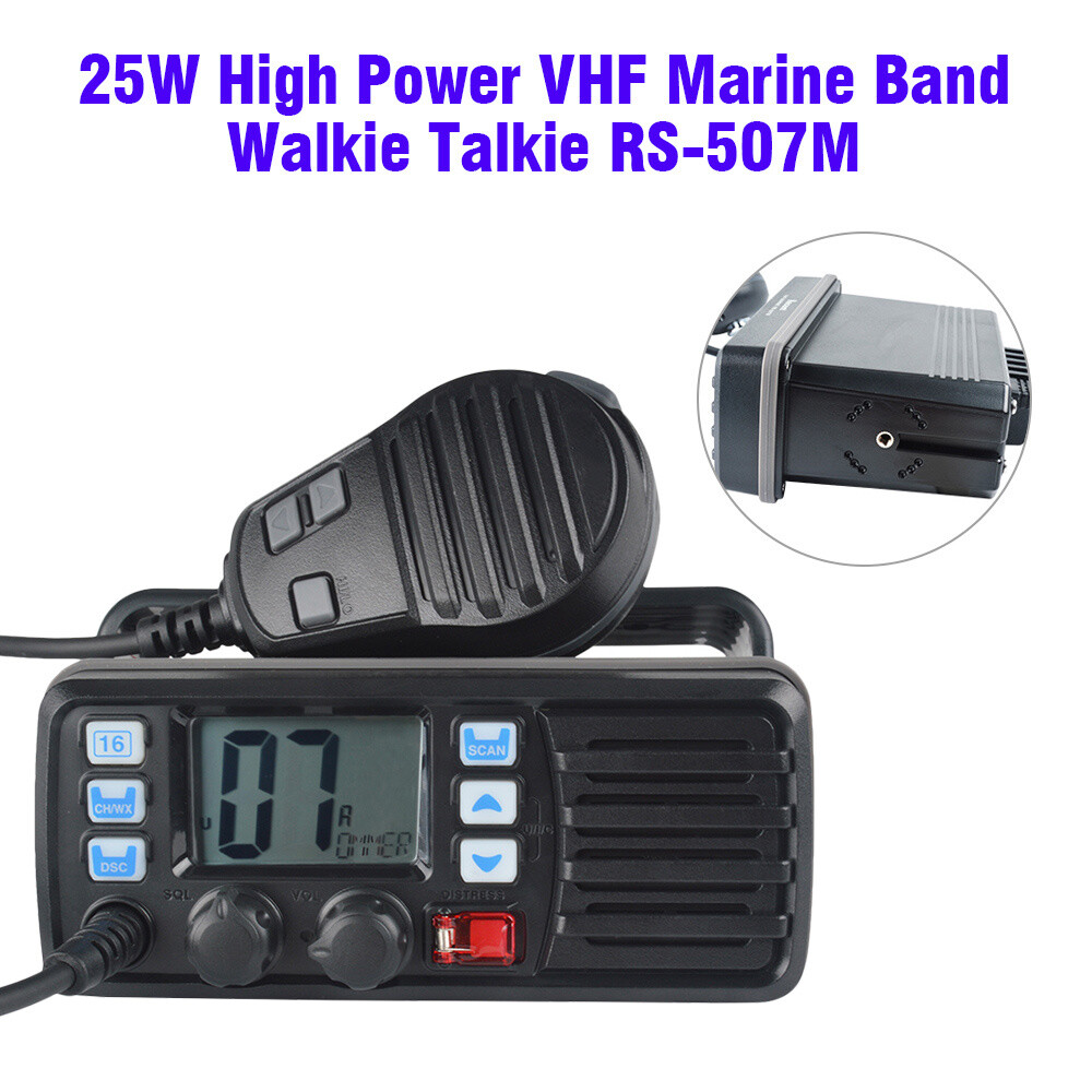 Vhf Wasserfest Wetter Alarm Fm Marine Boot Amateur Ham Funkgerät Transceiver