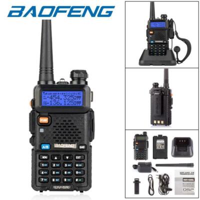 Baofeng UV-5R Two Way Ham Radio Dual Band VHF UHF 128CH CTCSS Walkie Talkie