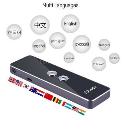 Aibecy Real-time Multi Language Translator Speech/ Text Translation Device S2V7