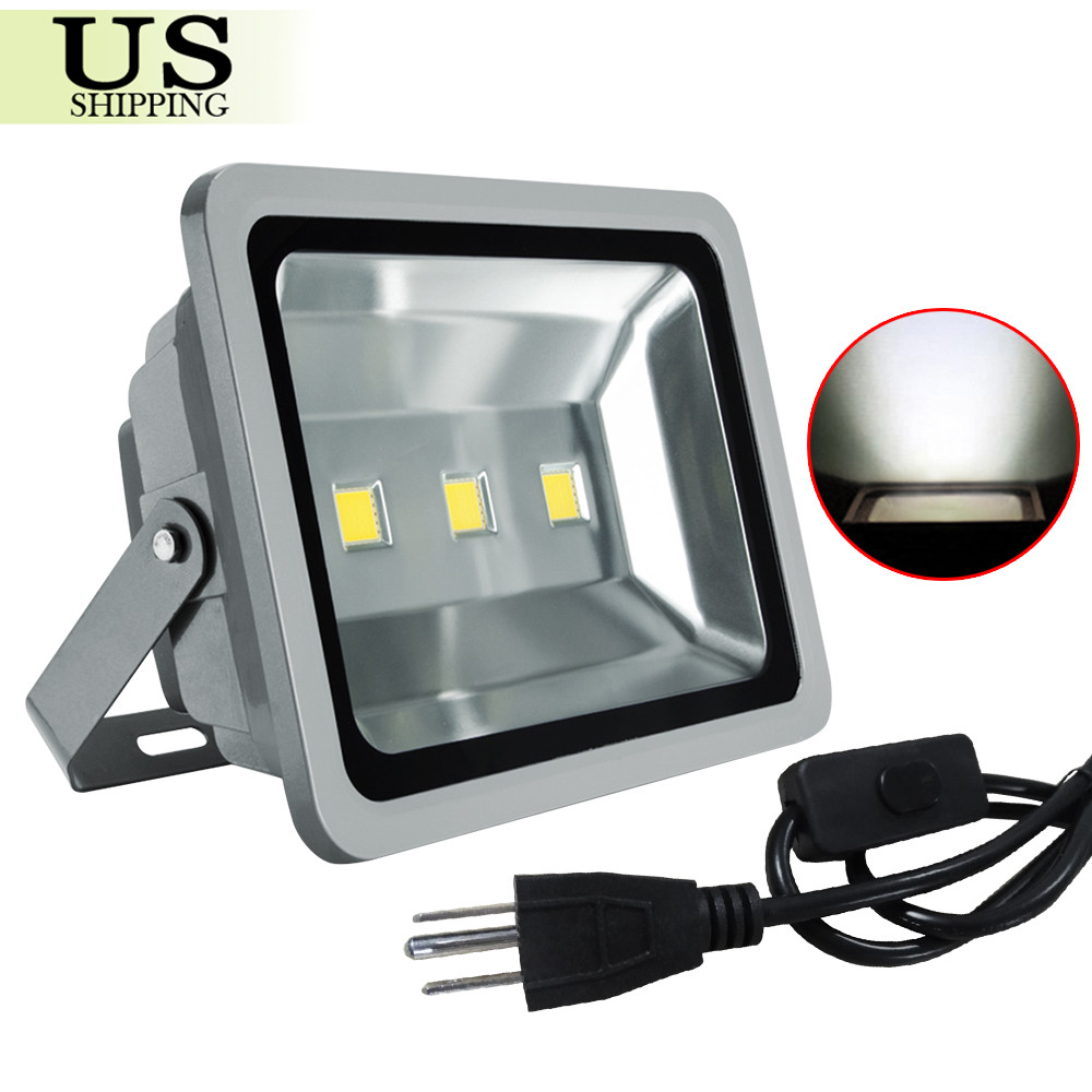 Led outdoor floodlights