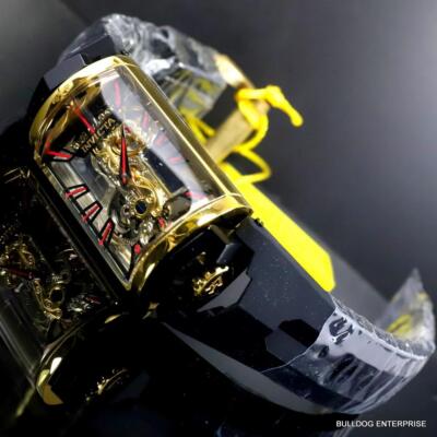 Pre-owned Invicta Vintage Mechanical Skeletonized Ghost Bridge Capsule 29mm Watch