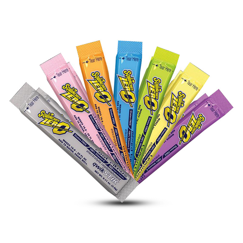 Sqwincher Sugar Free Qwik Stiks - Mixed 50pk Sq0104