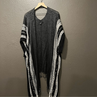 Steve Madden Stripe Kimono