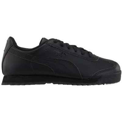 

Кроссовки Puma Roma Basic Youth Boys Size 2.5 M Повседневная обувь 354259-12, Черный, Puma Roma Basic Youth