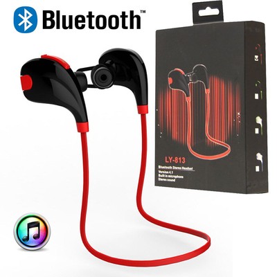 Wireless Bluetooth Headset Sport Stereo Headphone Earphone for iPhone Samsung LG