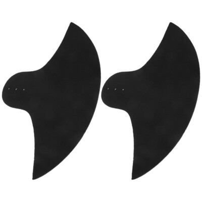 2PCS Simple Practical Crash Cymbal Mute Pad for Drum Cymbal Crash Cymbal