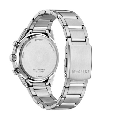 Pre-owned Citizen Ca0459-79l Mens Watch Eco-drive Chronograph 40mm 10atm