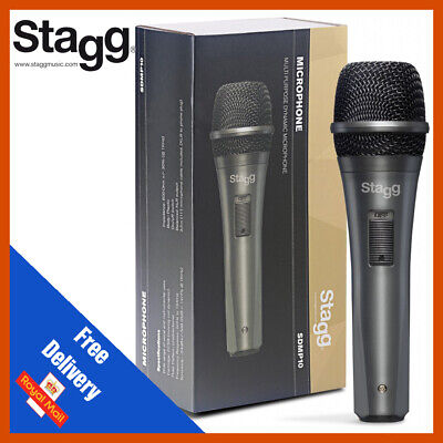 Stagg SDMP10 High Quality Wired Dynamic DJ Microphone With Cable