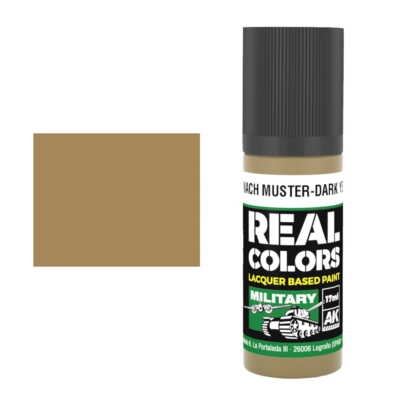 AK Interactive RC858 - Dunkelgelb Nach Muster - Dark Yellow acc to Sample 17 ml