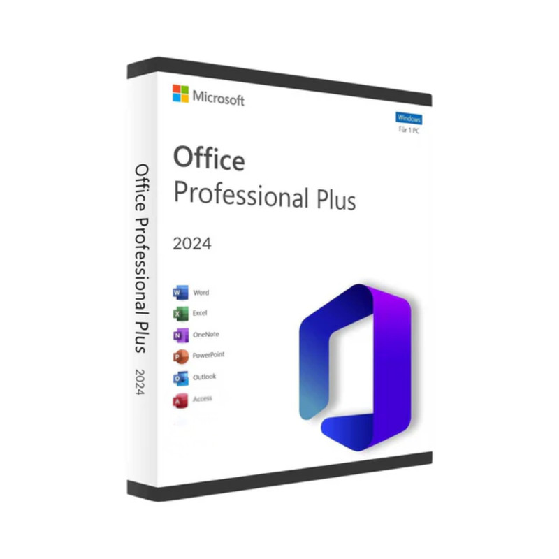 Microsoft Office 2024 Professional Plus | 1 Pc | Vollversion | Windows Download