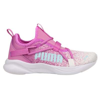 

Puma Softride Rift Sprinkle Slip On Молодежные девушки Фиолетовые кроссовки Повседневная обувь 37, Фиолетовый, Puma Softride Rift Sprinkle Slip On Youth