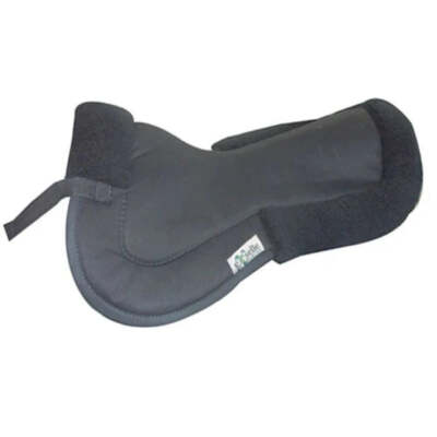 New! Exselle LARGE HALF PAD w/ Wither relief Horse riding Black or White