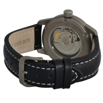 Pre-owned Aristo Unisex Swiss Automatic Movement Titanium Of Pilot Model 5h69ti 5atm 2.3oz