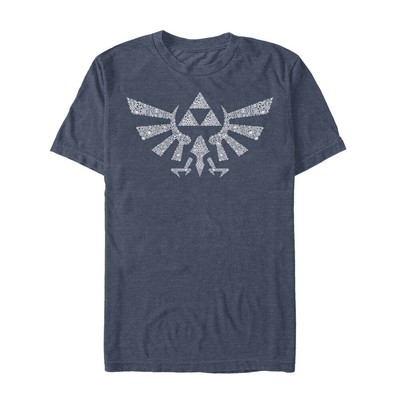 Мужская рубашка с символическим гербом Nintendo Zelda