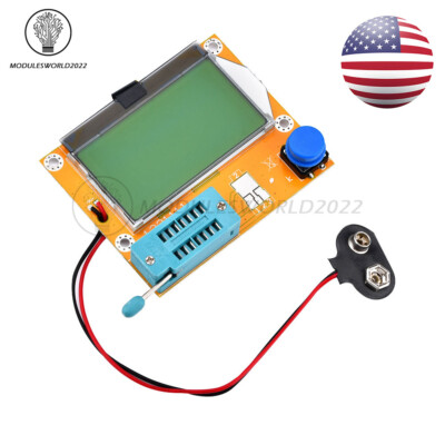 LCR-T4 M328 Transistor Tester Diode Triode Capacitance ESR Meter MOS US