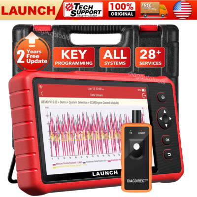 2023 LAUNCH X431 CRP909X Professional Car OBD2 Diagnostic Scanner Code Reader