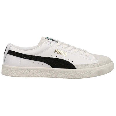 Мужские белые кроссовки Puma Basket Vtg Lace Up Повседневная обувь 374922-01