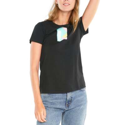 

Футболка Puma International Graphic Womens Black Casual Tops 531658-01, Черный