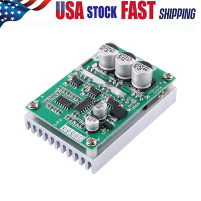 BLDC 12-36V 500W Brushless Motor Speed Controller PWM Hall-less Motor Control US