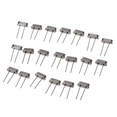 100 pcs 20.000MHZ 20MHZ HC-49S Low Profile Crystal Oscillator Resonator New