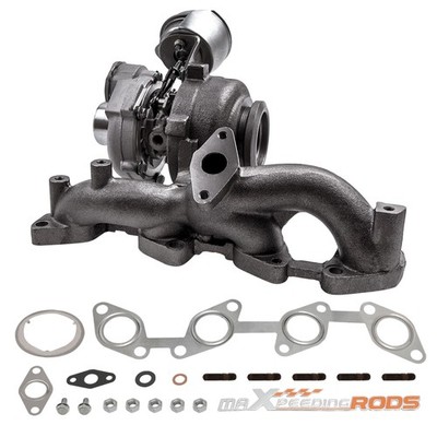 Turbo Turbocharger for VW Golf Jetta MK5 756062 2.0 TDI 140HP 103KW 03G253014 JX